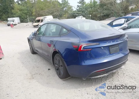 2025 Tesla Model 3 Long Range Rear-Wheel Drive из США, поврежденный, VIN 5YJ3E1EA4SF878413